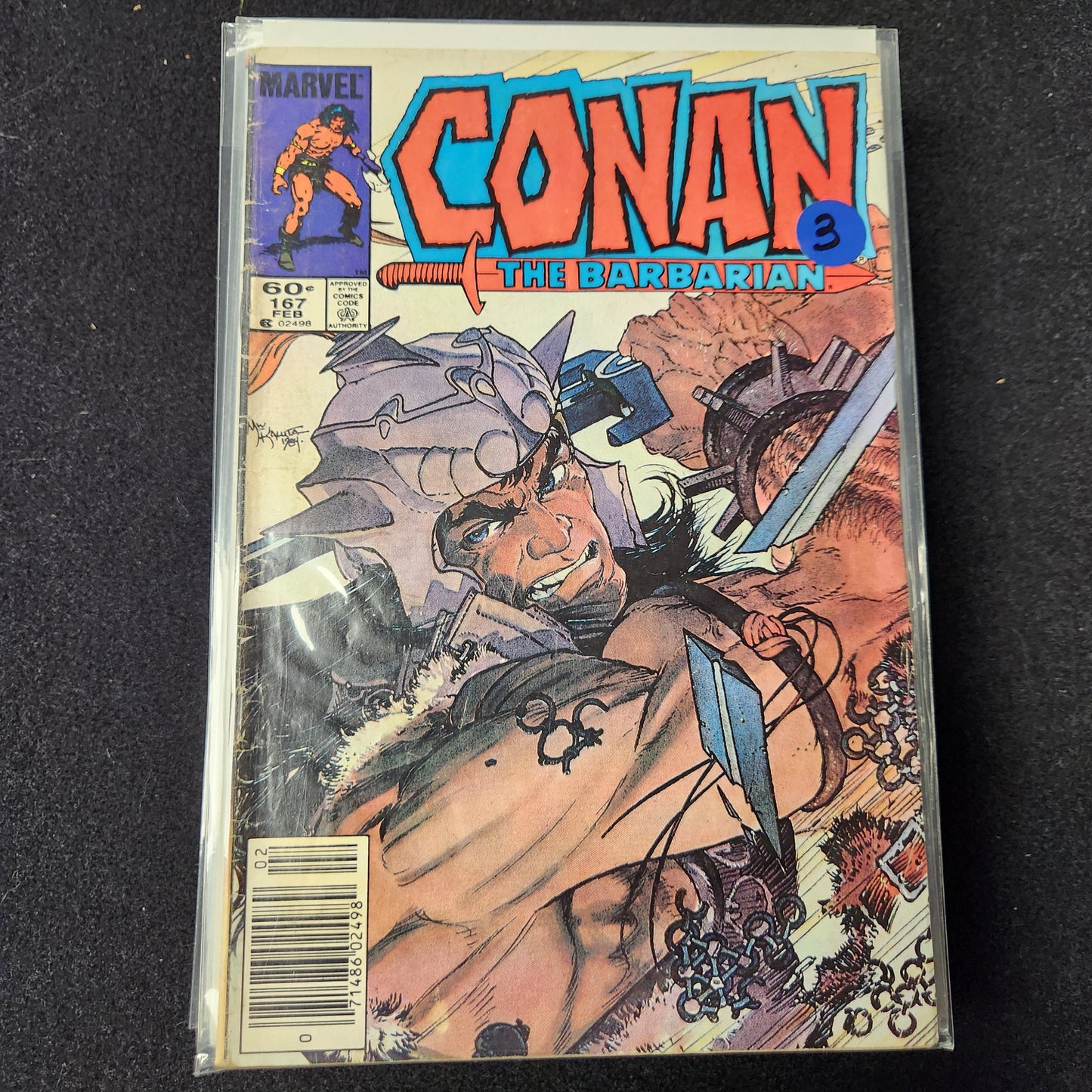 Conan the Barbarian – Marvel Comics – 1970–1993 – Volume 1 – Ongoing Series – #167