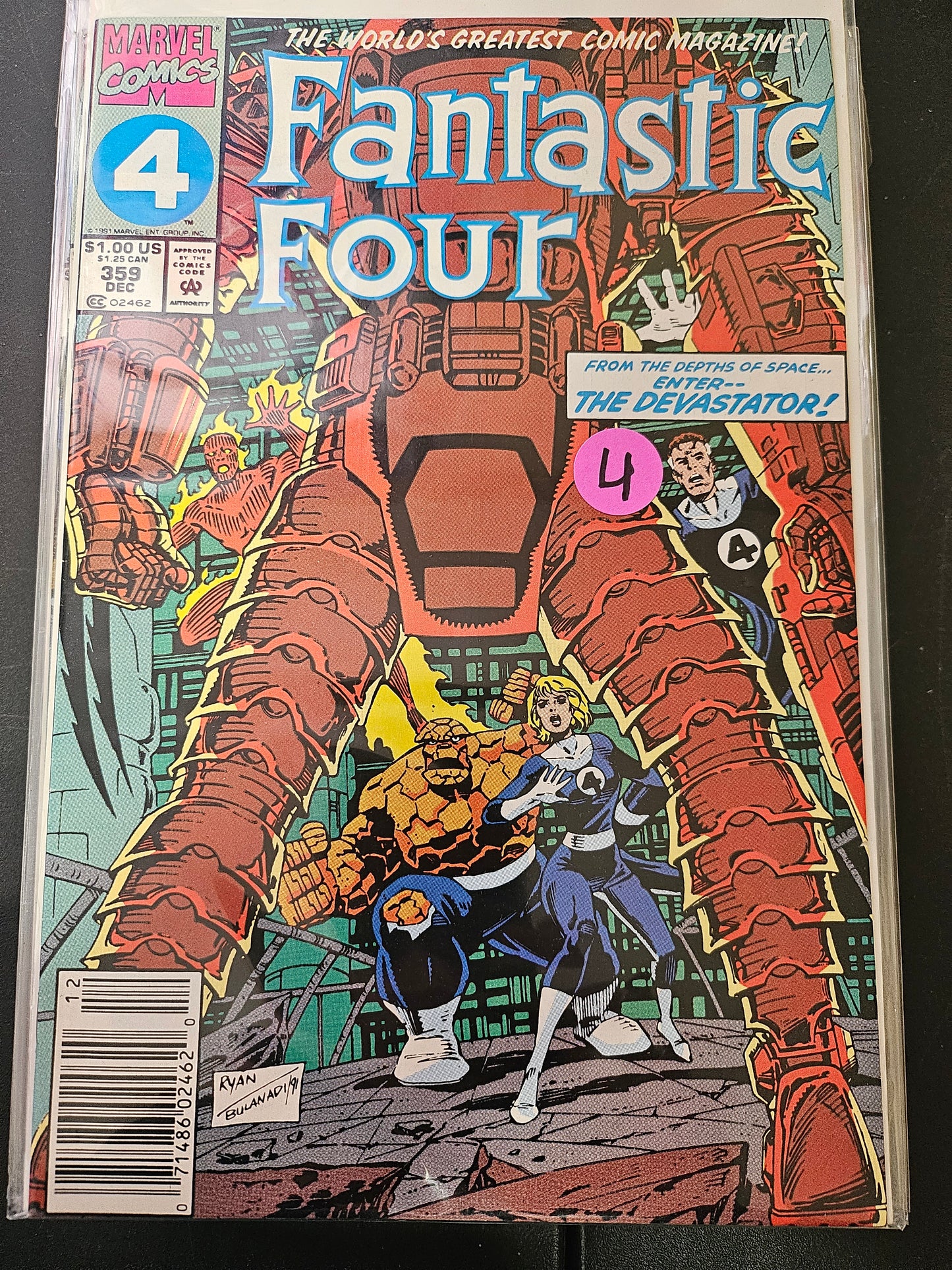 102.115 Fantastic Four – #359