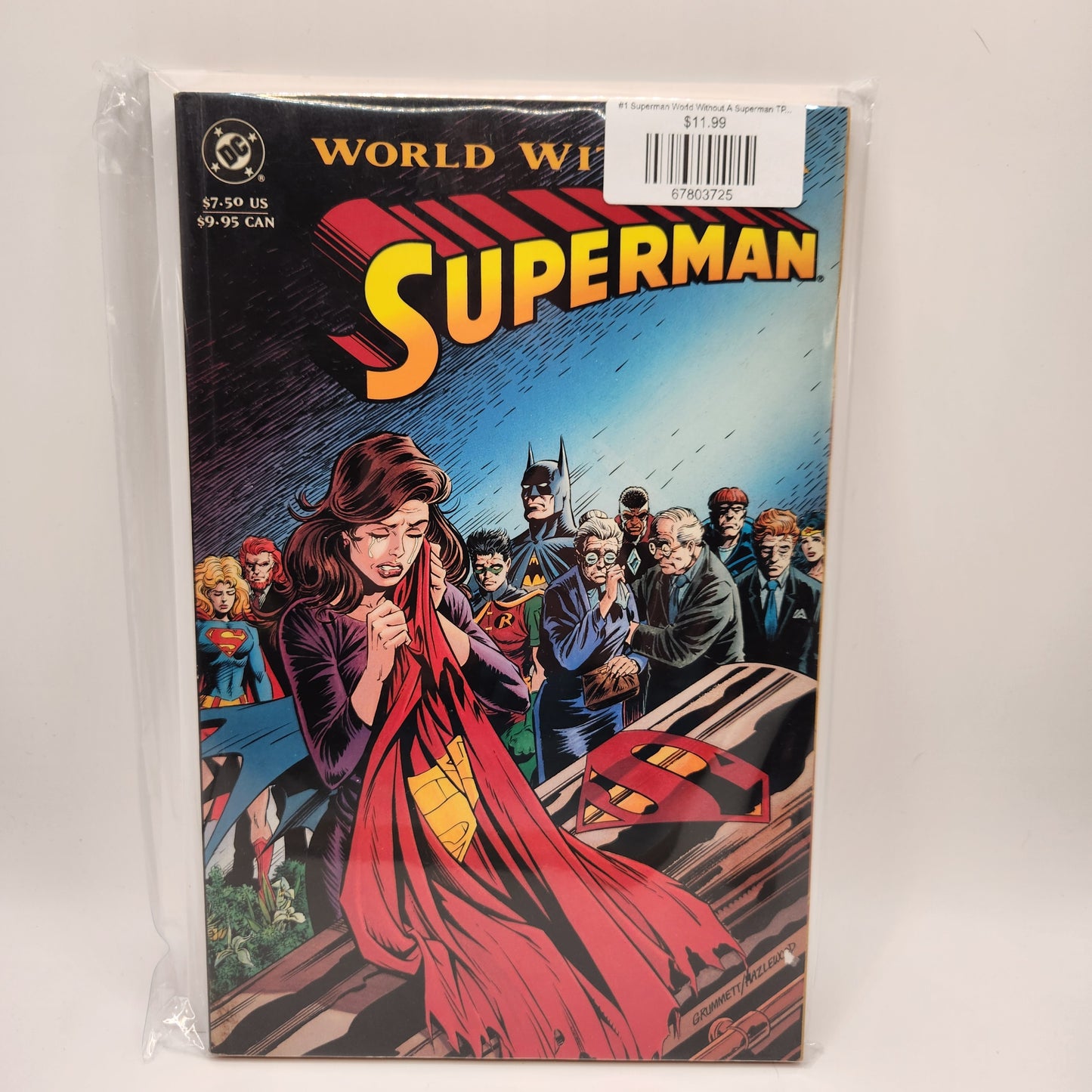 #1 Superman World Without A Superman TPB (1993 DC)