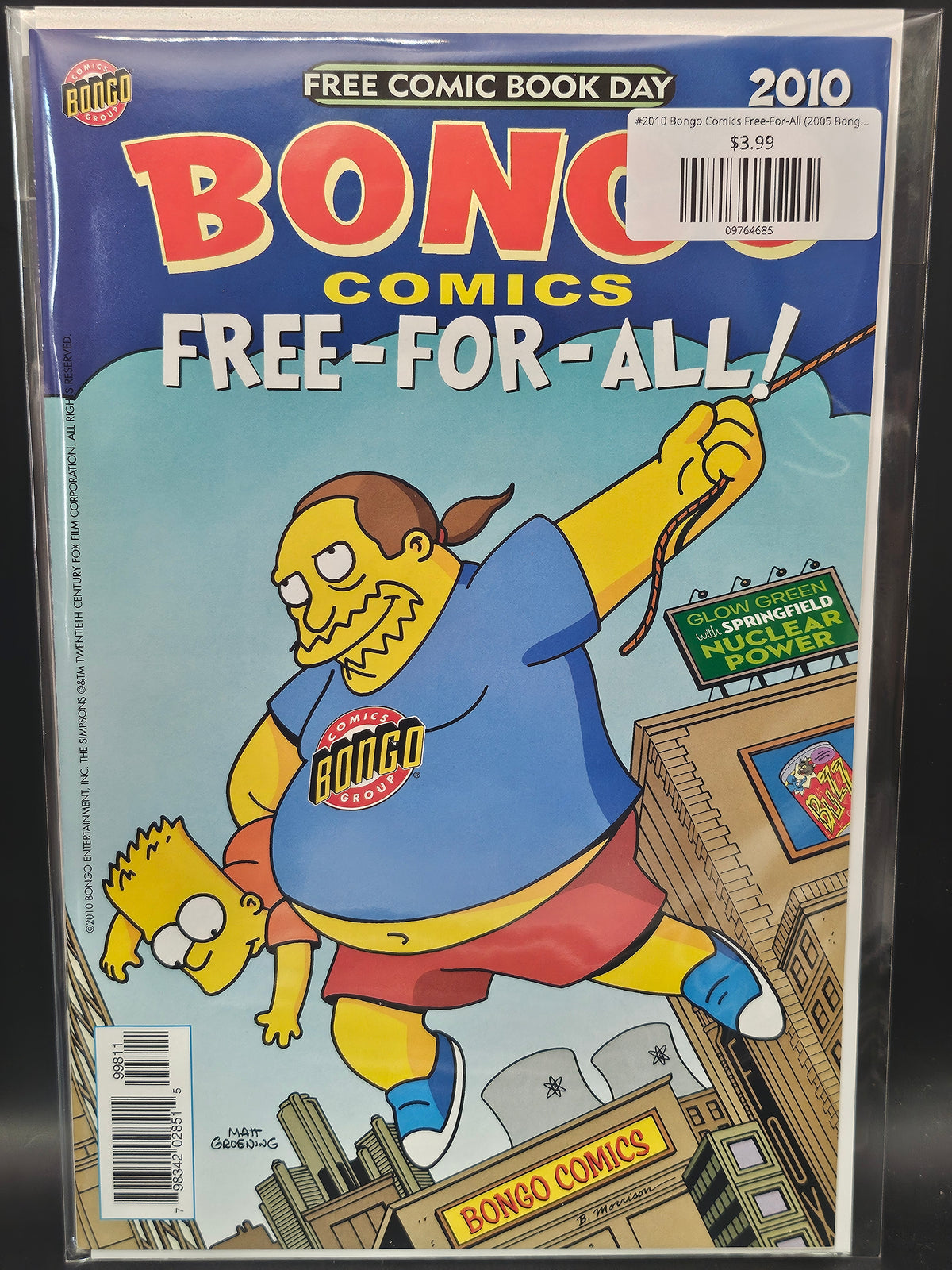 #2010 Bongo Comics Free-For-All (2005 Bongo Comics) FCBD