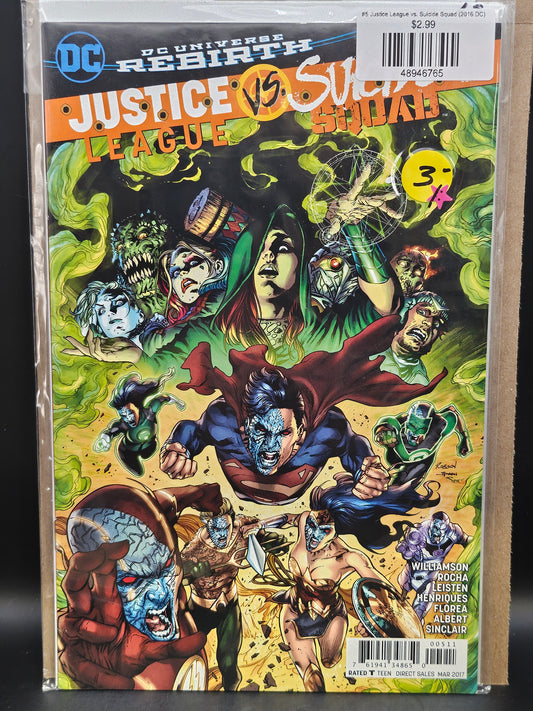 #5 Justice League vs. Suicide Squad (2016 DC)