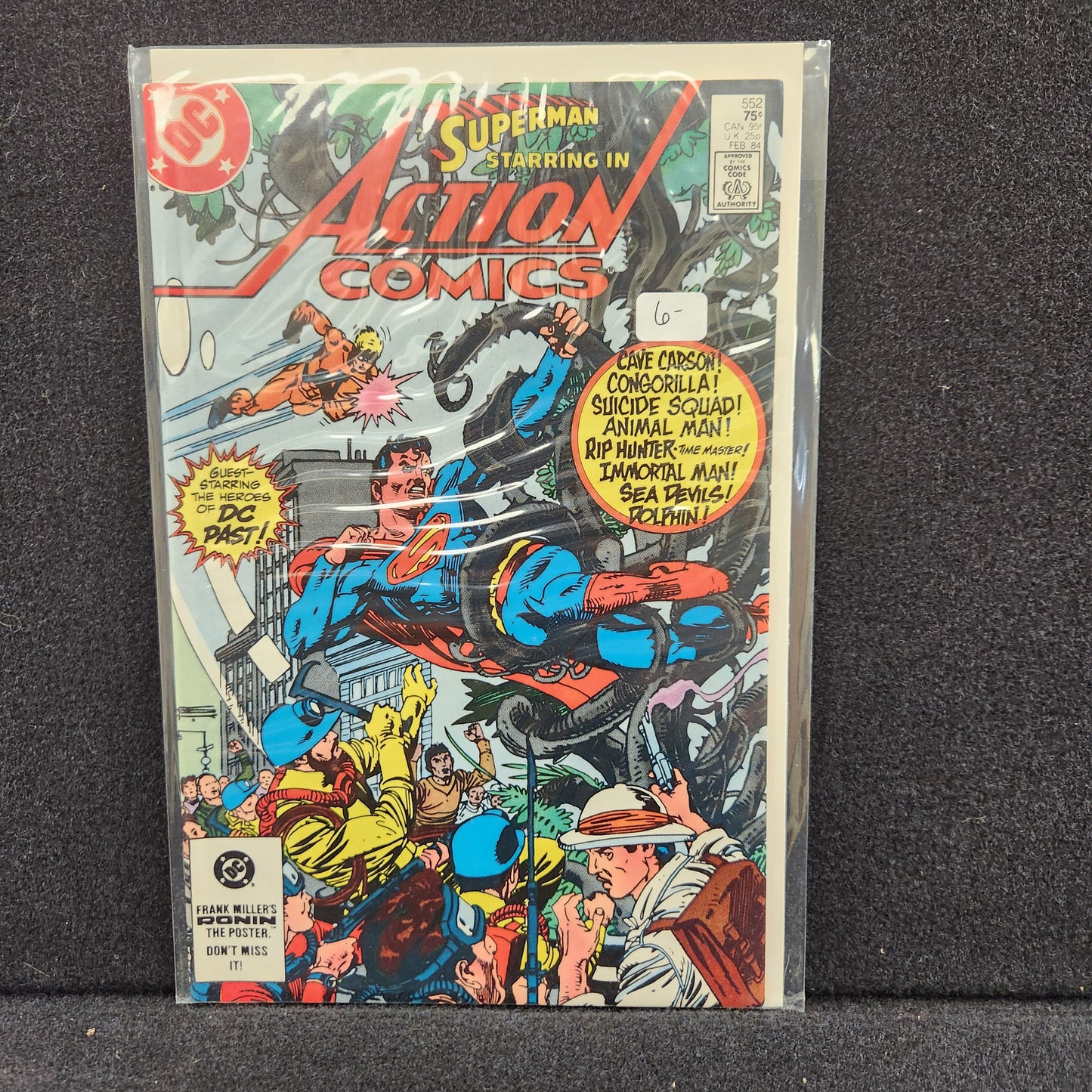 Action Comics #552 - The Heroes of DC's Past (DC 1984)