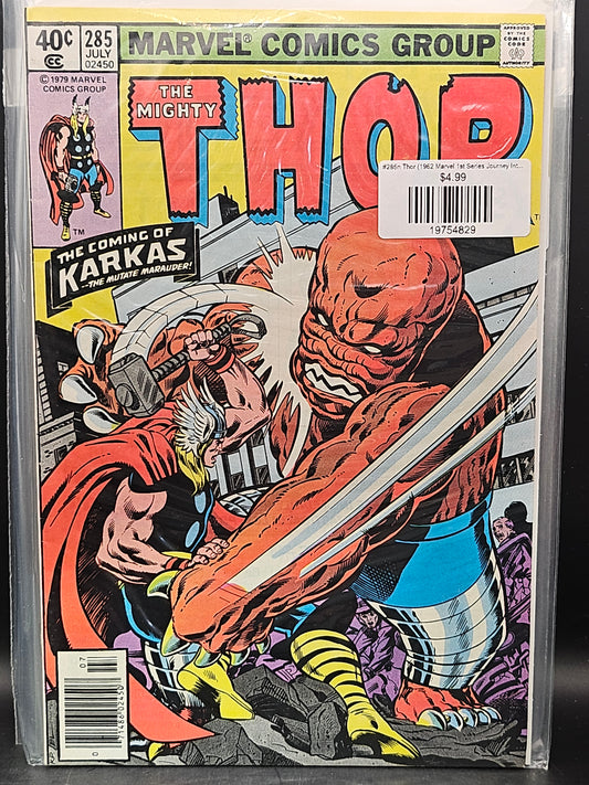 #285n Thor (1962 Marvel 1st Series Journey Into Mystery)