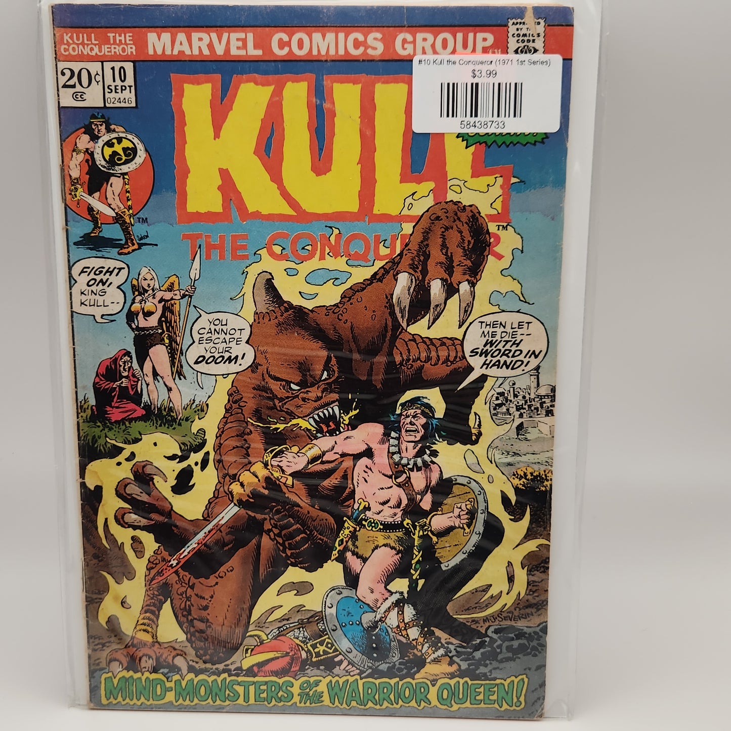 #10 Kull the Conqueror (1971 1st Series)