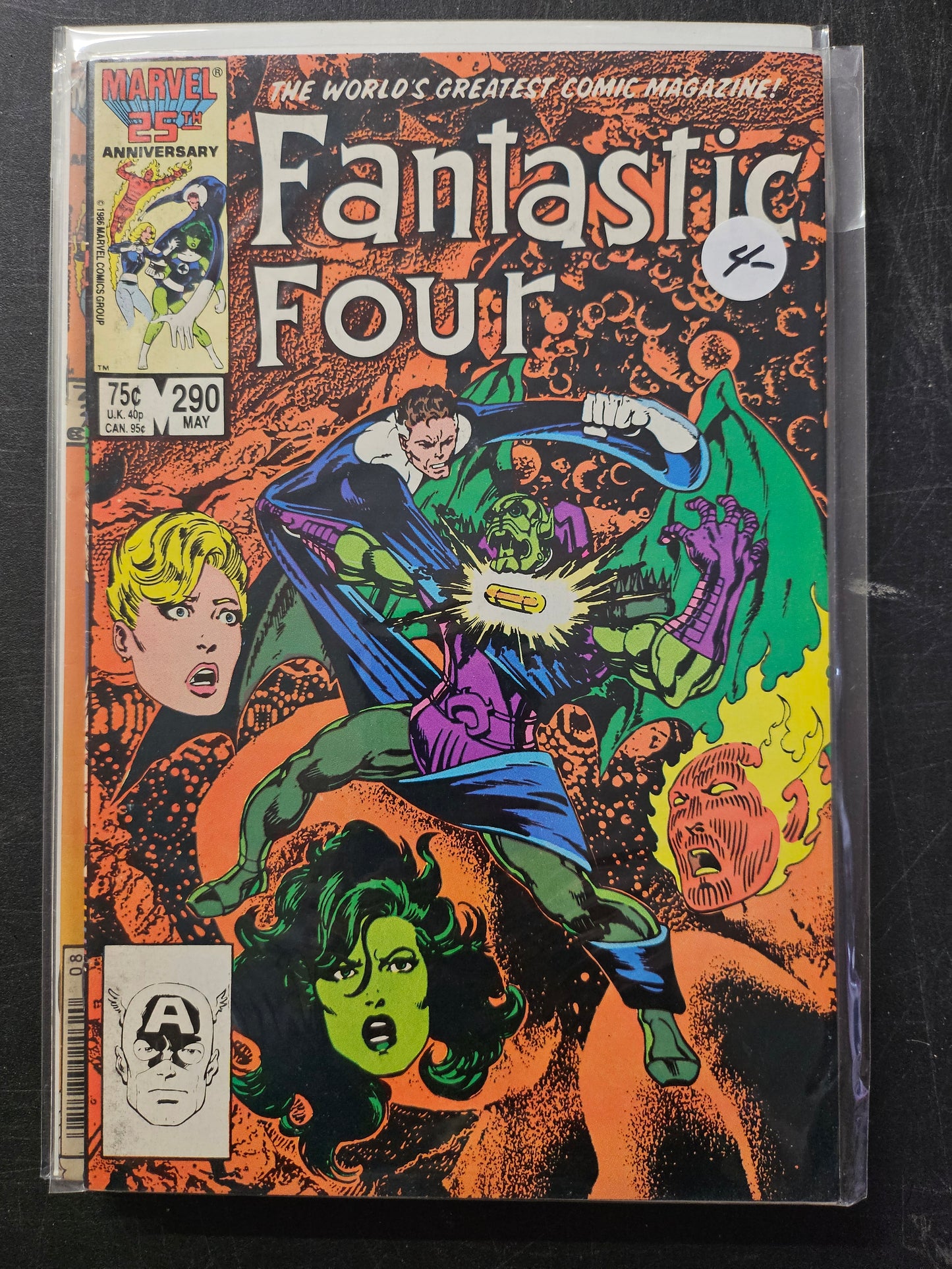 101.110 Fantastic Four – #290 – v1 (1961–1995)