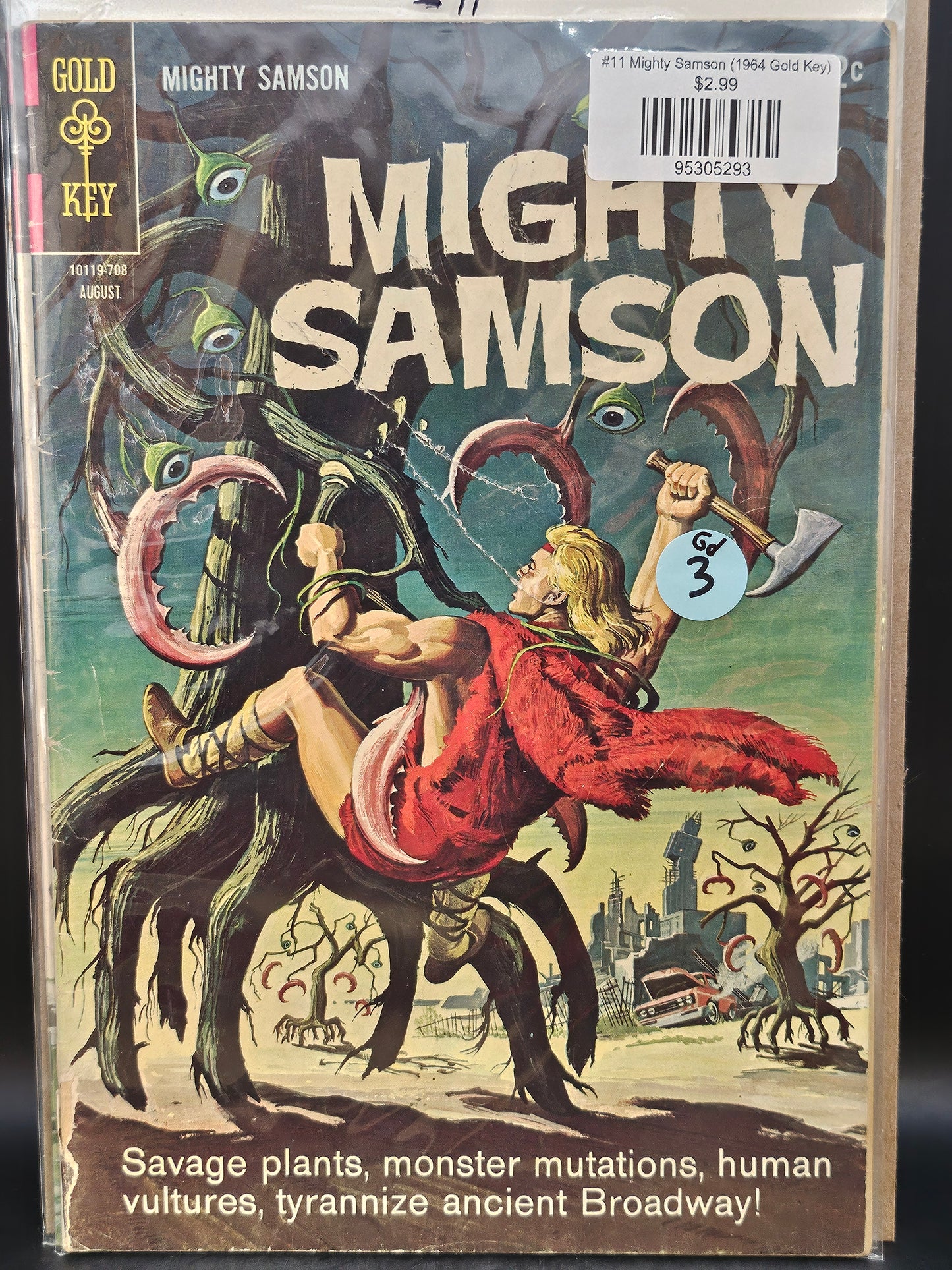 #11 Mighty Samson (1964 Gold Key)