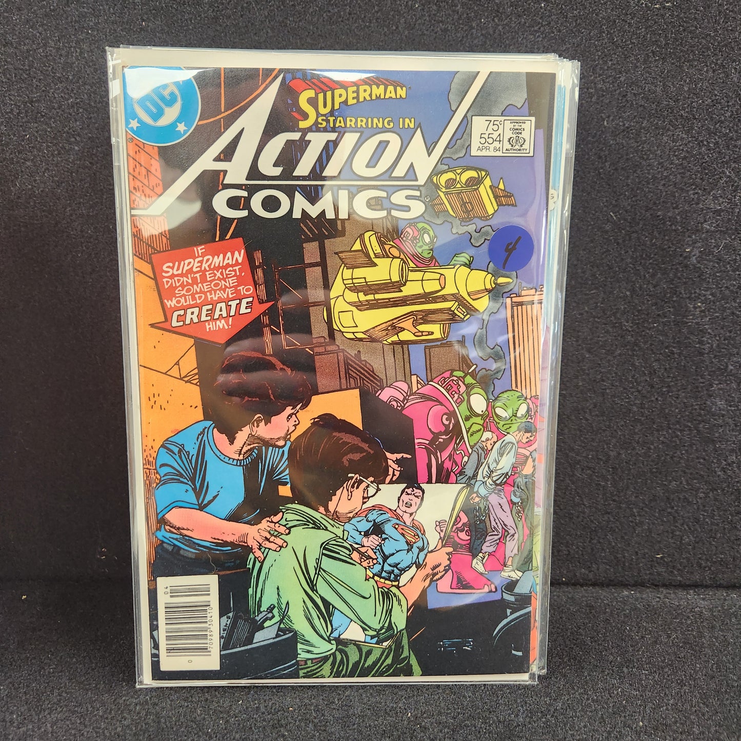 Action Comics #554 - Superman's Last Stand (DC 1984)