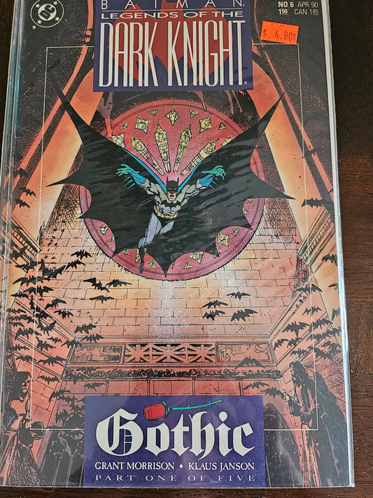 Batman: Legends of the Dark Knight – DC Comics – 1989–2007 – Volume 1 – #6