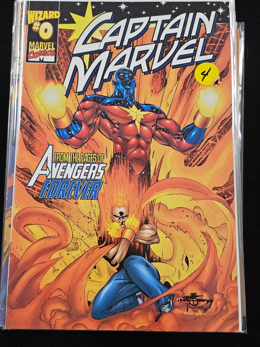 Captain Marvel – Marvel Comics / Wizard – 1999 – Volume 4 – #0 – One Shot