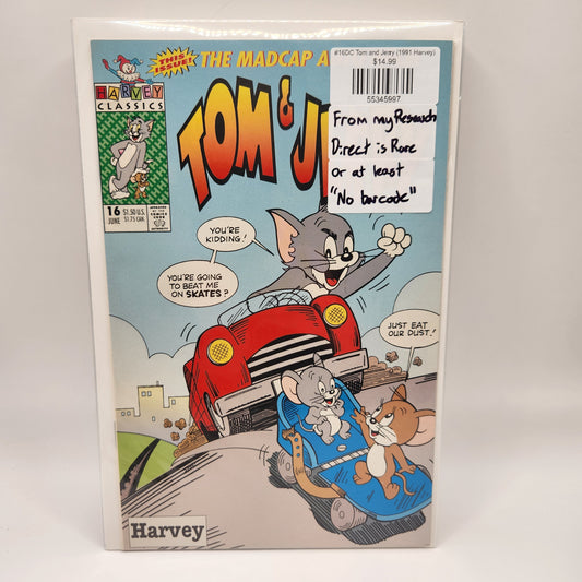 #16DC Tom and Jerry (1991 Harvey)