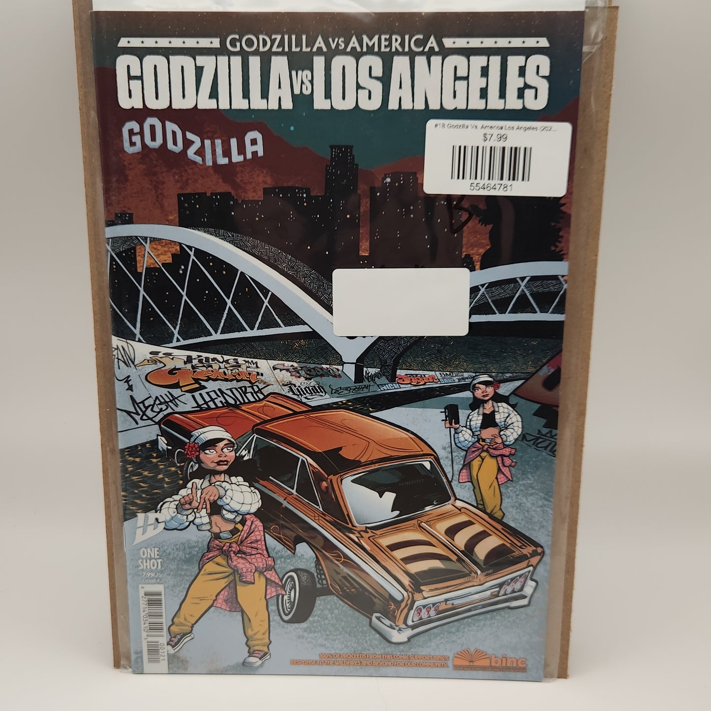 #1B Godzilla Vs. America Los Angeles (2025 IDW)
