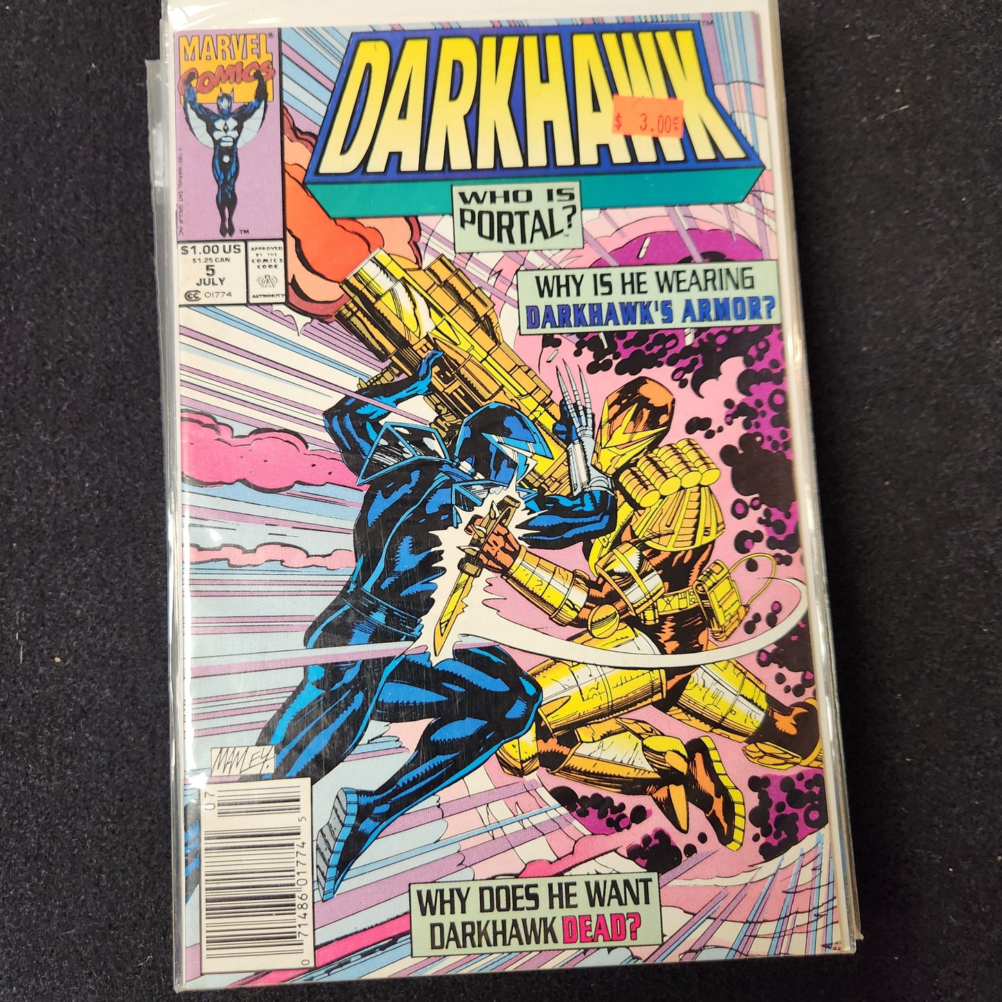 109.102 – Dark Hawk - #5 -1991-95