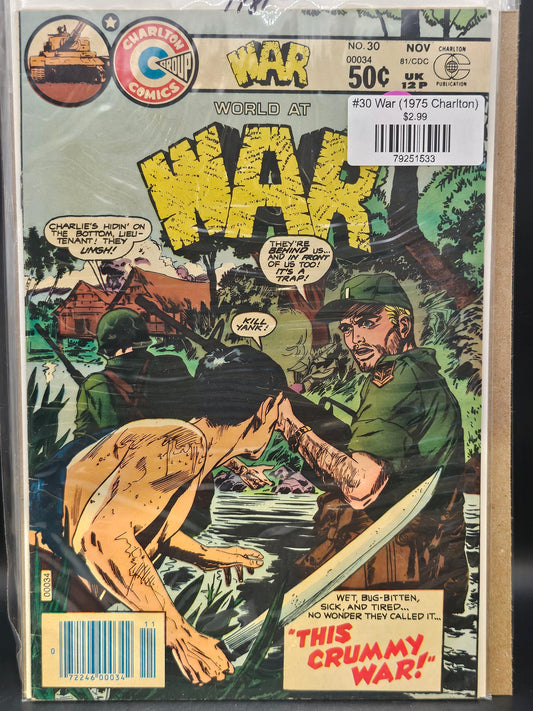 #30 War (1975 Charlton)