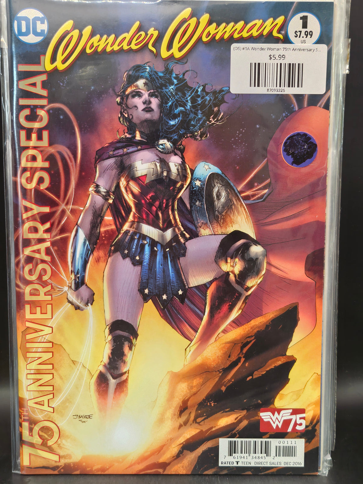 (OS) #1A Wonder Woman 75th Anniversary Special (2016)
