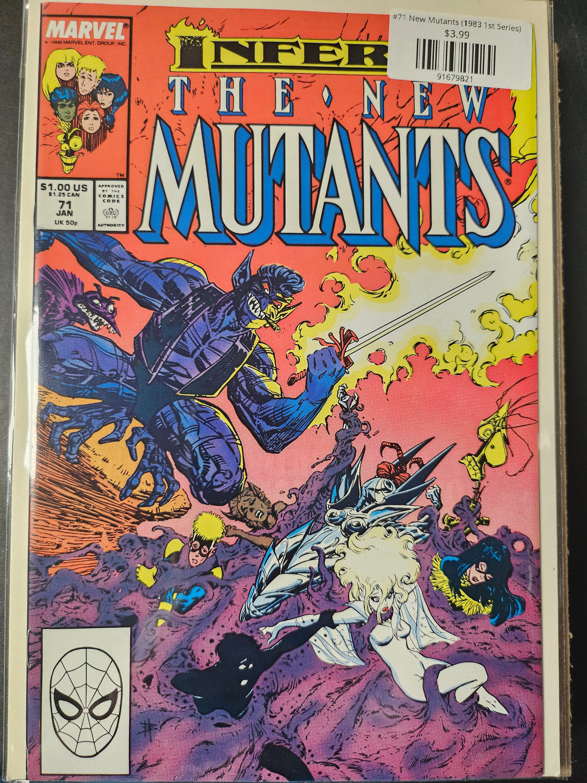 #71 New Mutants (1983 1st Series)