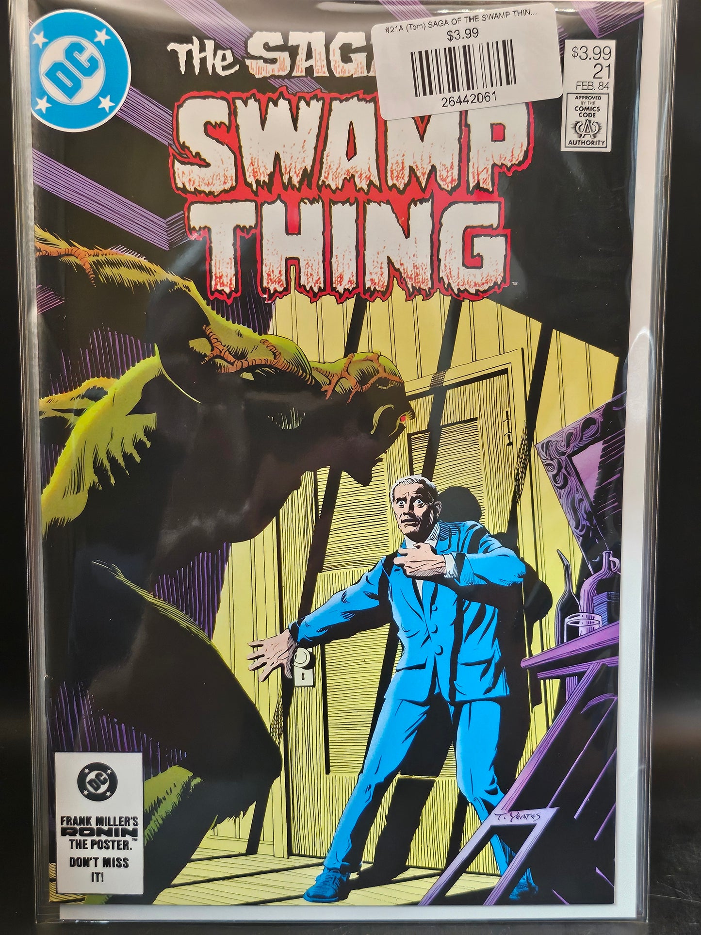 #21A (Tom) SAGA OF THE SWAMP THING (FACSIMILE EDITION TOM YEATES)