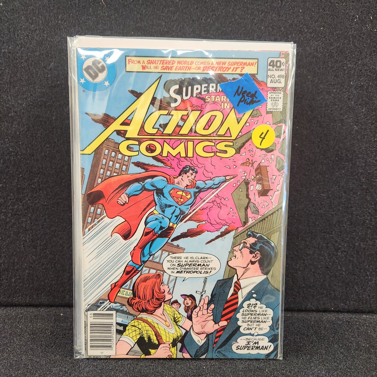 Action Comics #498 - The Coming of Super-Man II (DC 1979)