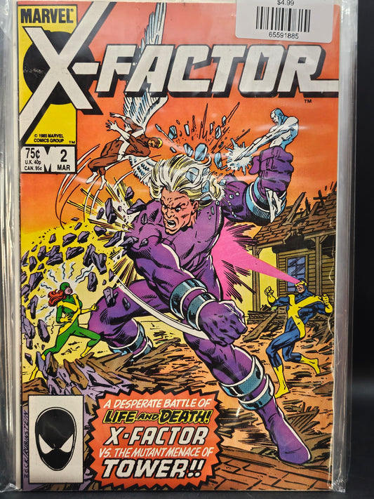 #2d X-Factor (1986 1st Series Marvel)