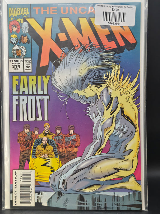 #314d Uncanny X-Men (1963 1st Series)