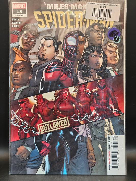 #18A Miles Morales Spider-Man (2019 Marvel)