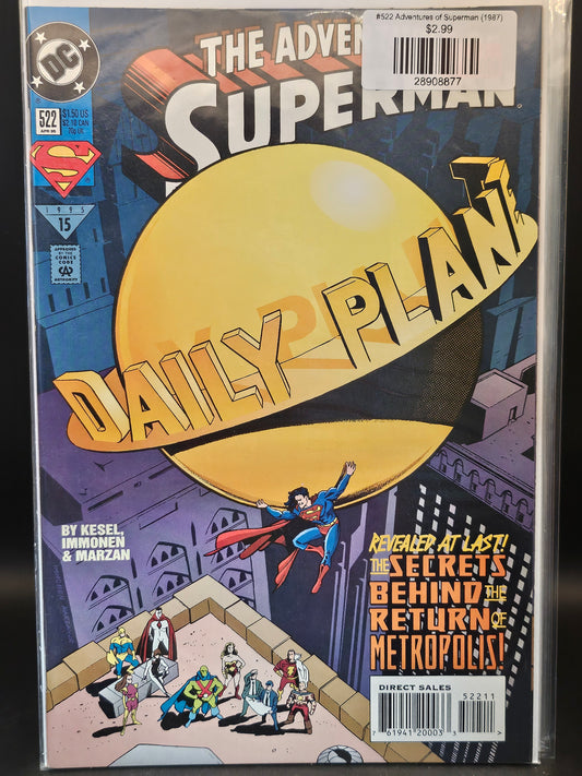 #522 Adventures of Superman (1987)