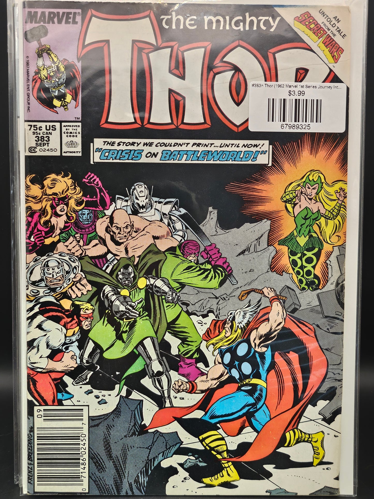 #383n Thor (1962 Marvel 1st Series Journey Into Mystery)