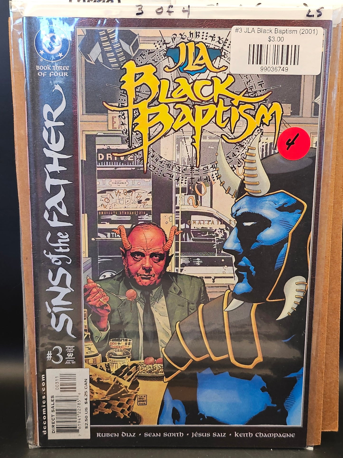 #3 JLA Black Baptism (2001)