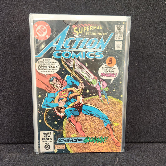 Action Comics #528 - The Brainiac-Luthor Plot (DC 1982)