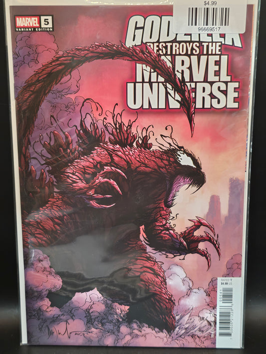 #5D Godzilla Destroys the Marvel Universe (2025 Marvel)