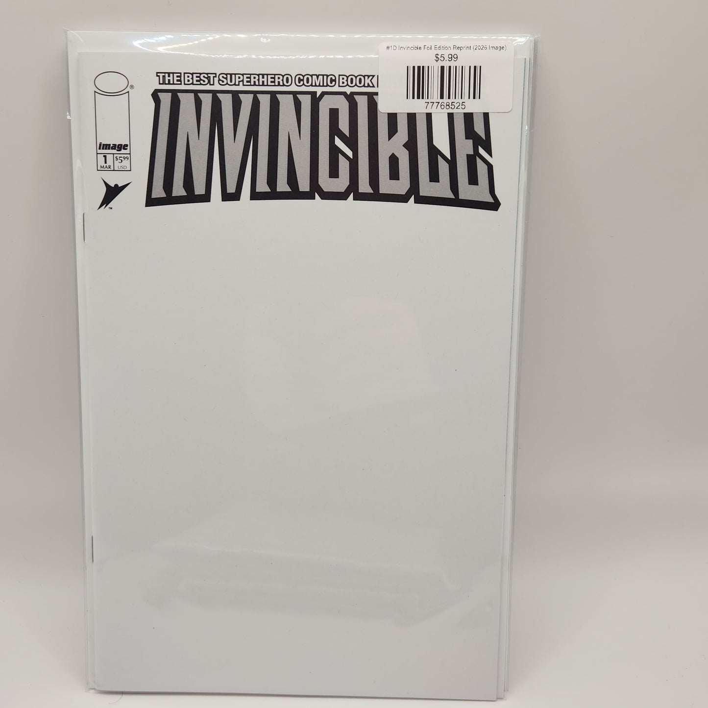 #1D Invincible Foil Edition Reprint (2026 Image)