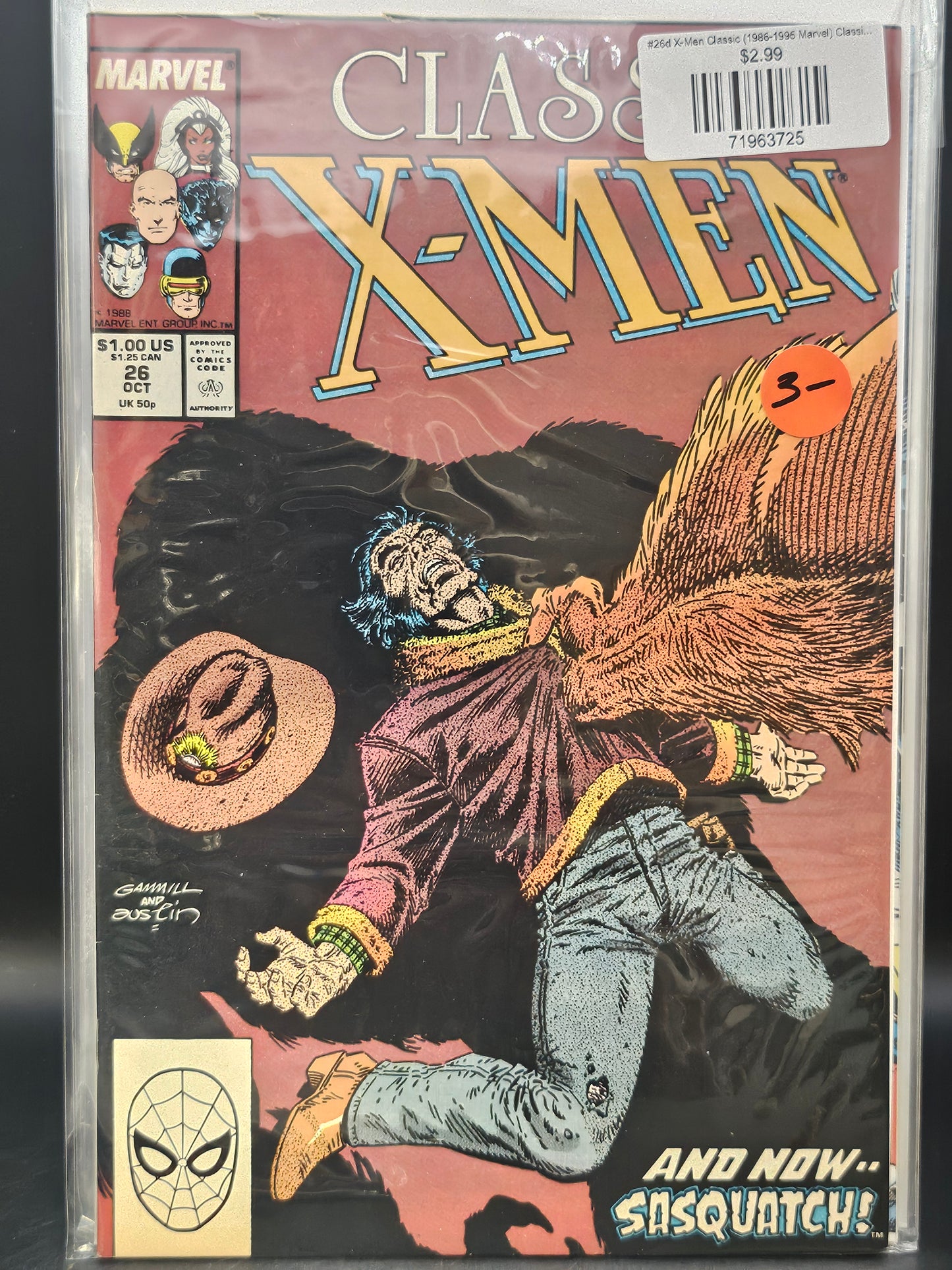 #26d X-Men Classic (1986-1995 Marvel) Classic X-Men