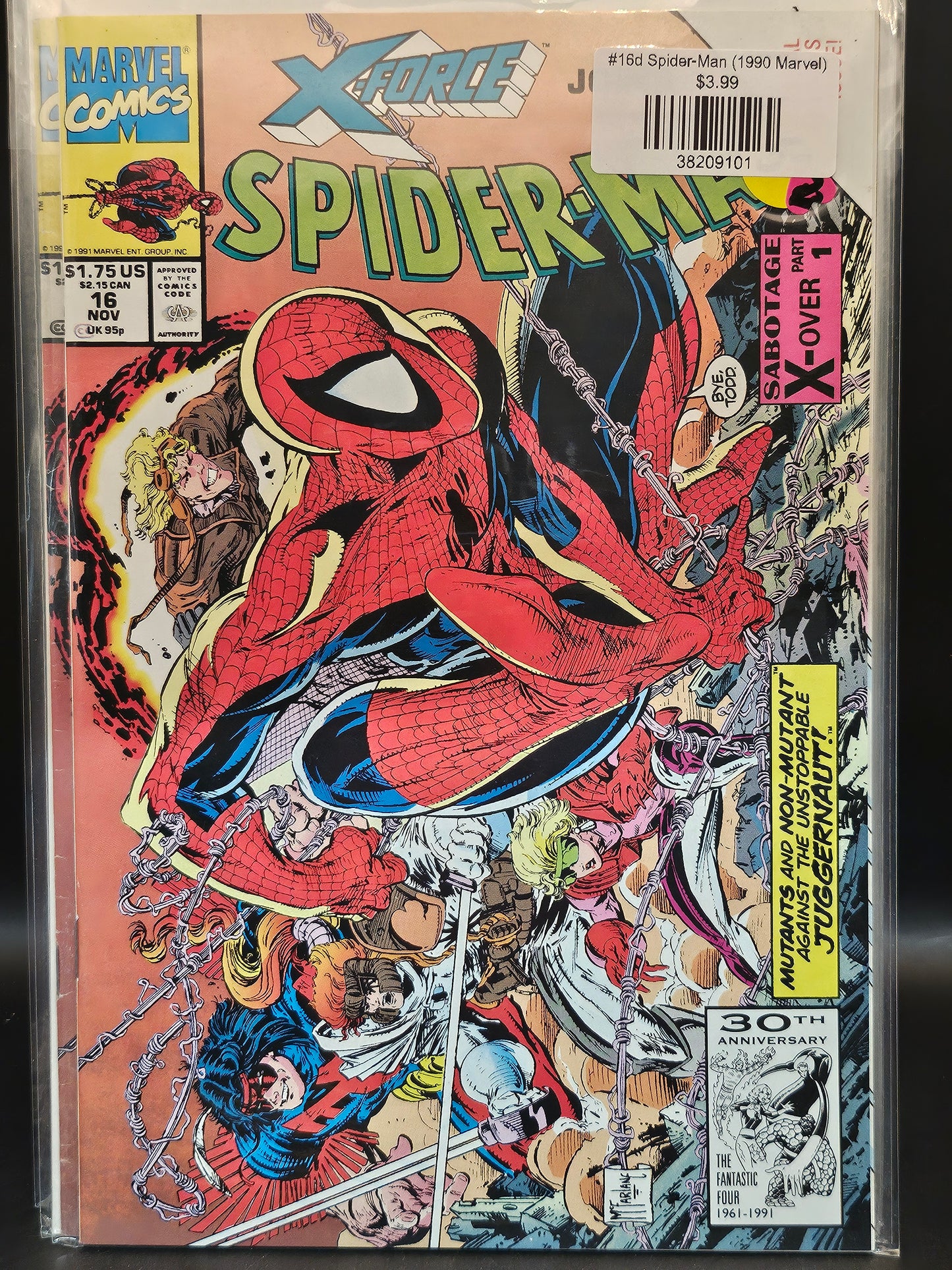 #16d Spider-Man (1990 Marvel)