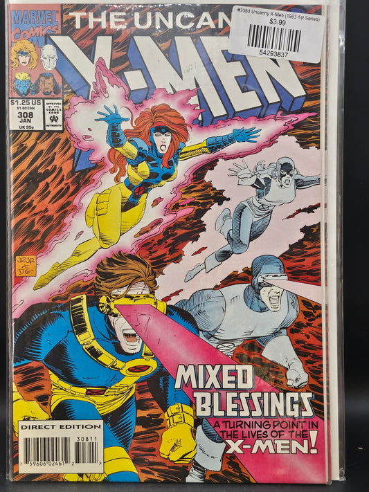 #308d Uncanny X-Men (1963 1st Series)