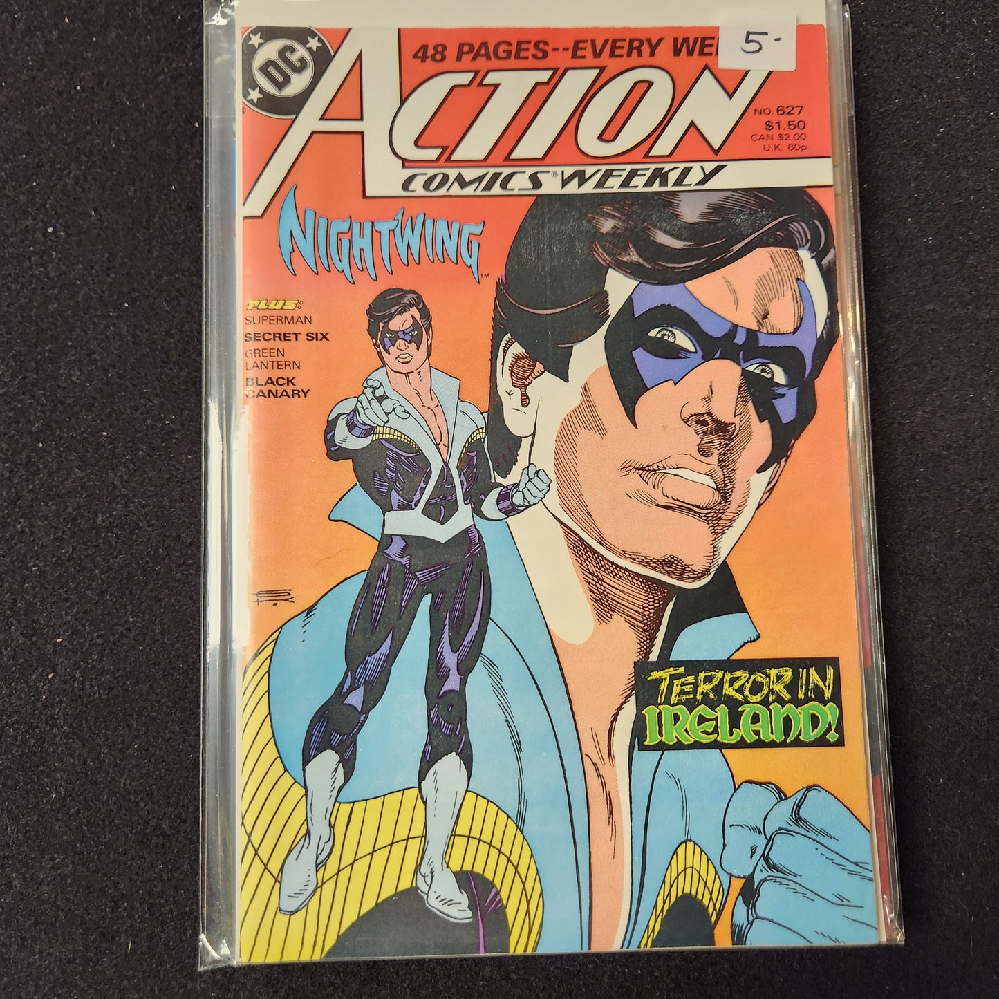 Action Comics #627 - Terror in Ireland (DC 1988)