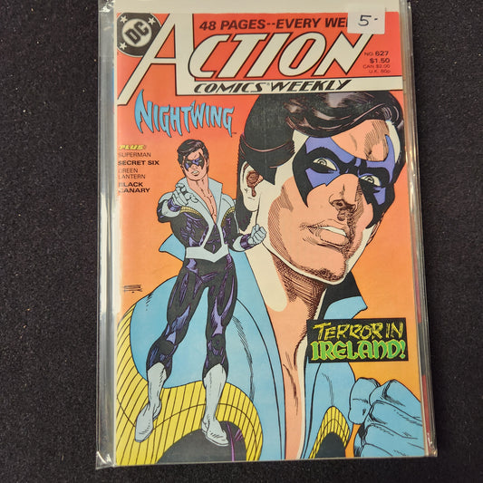 Action Comics #627 - Terror in Ireland (DC 1988)