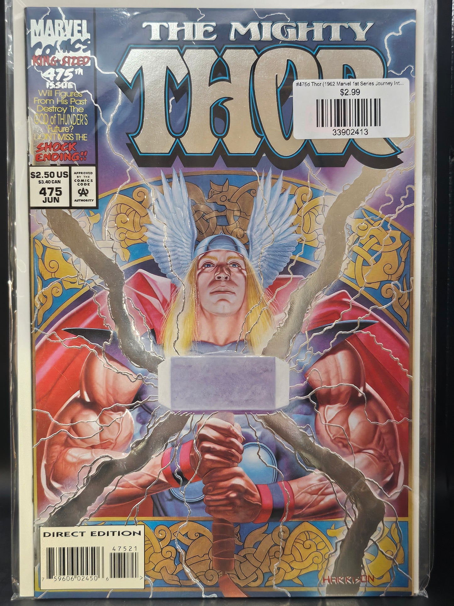 #475d Thor (1962 Marvel 1st Series Journey Into Mystery)