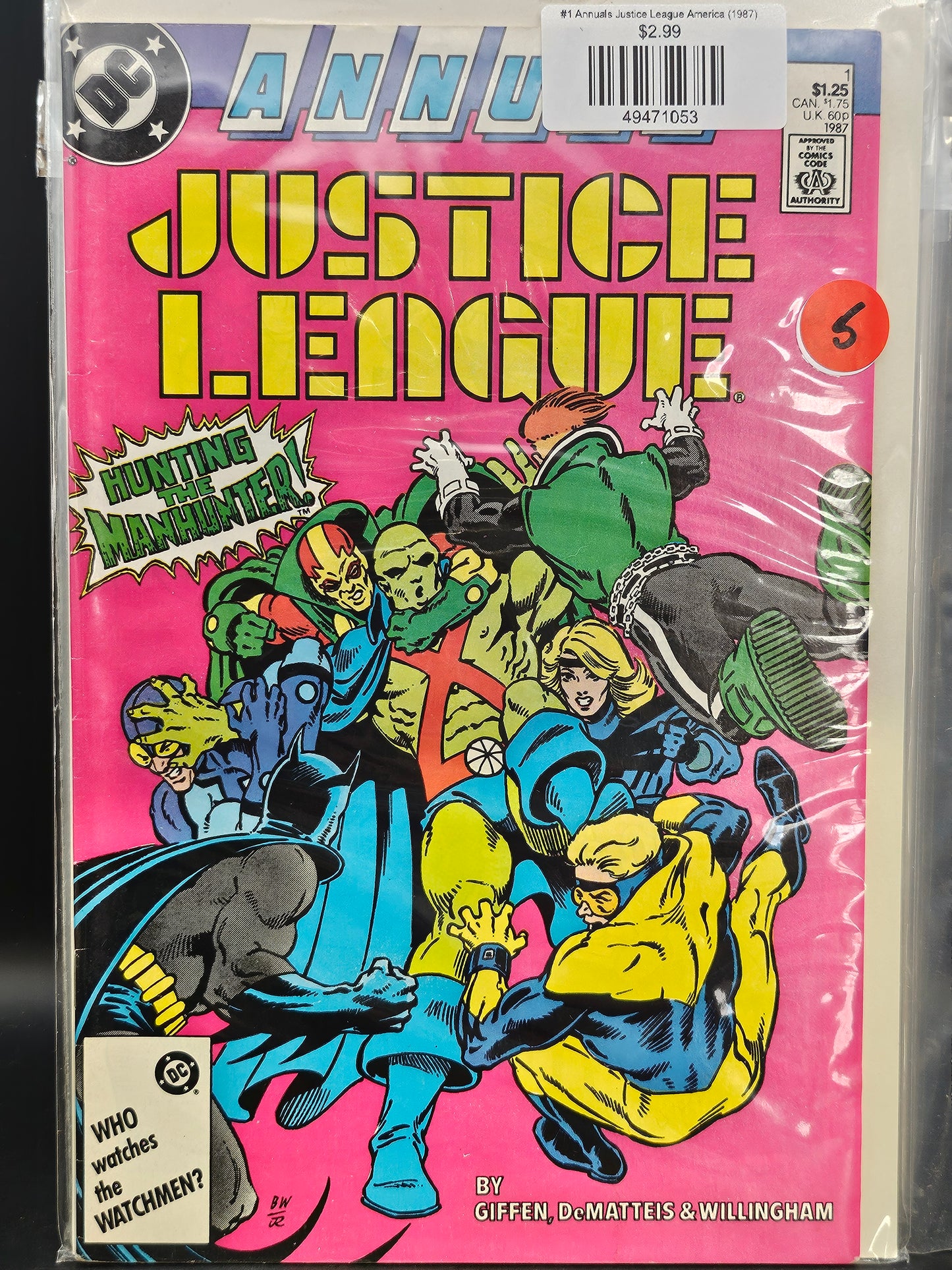#1 Annuals Justice League America (1987)