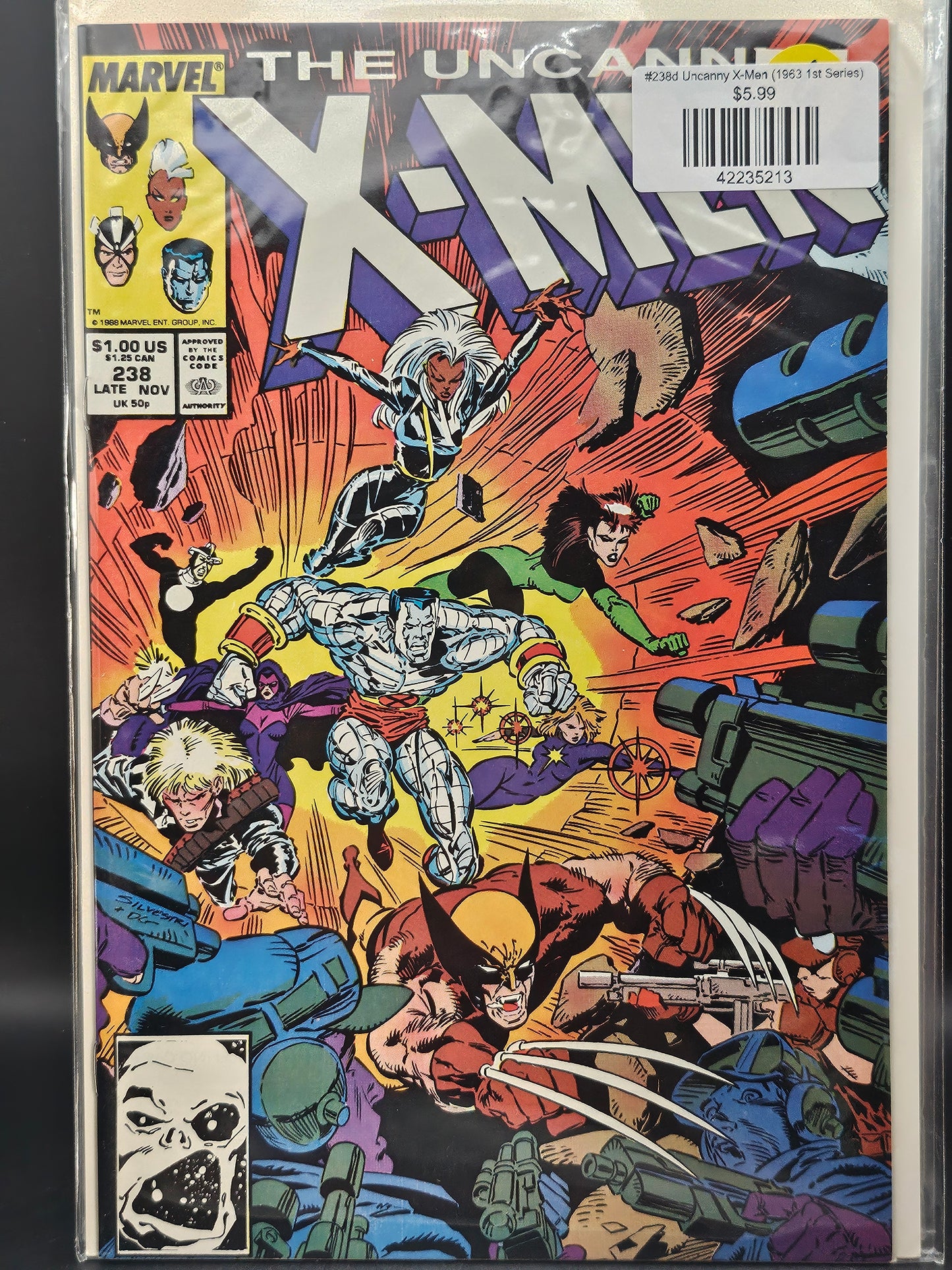 #238d Uncanny X-Men (1963 1st Series)