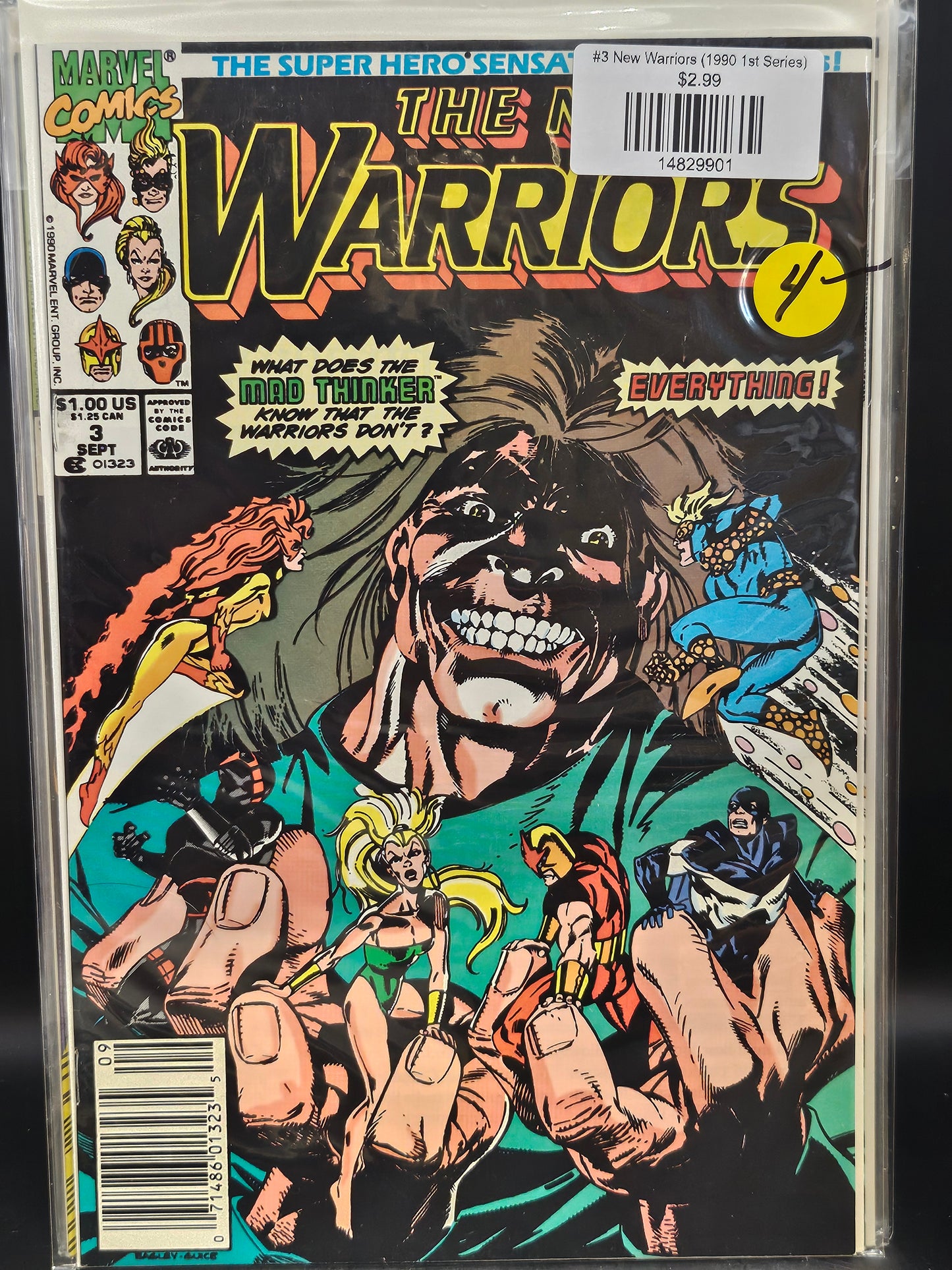#3 New Warriors (1990 1st Series)