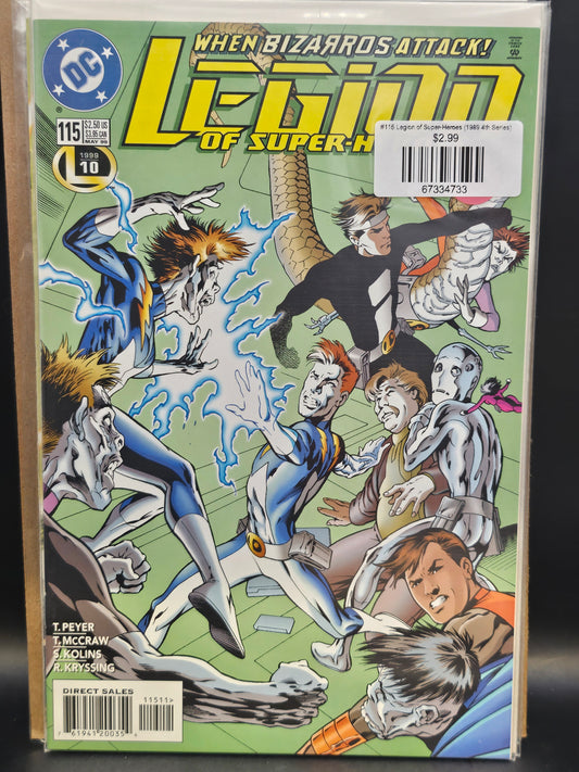 #115 Legion of Super-Heroes (1989 4th Series)