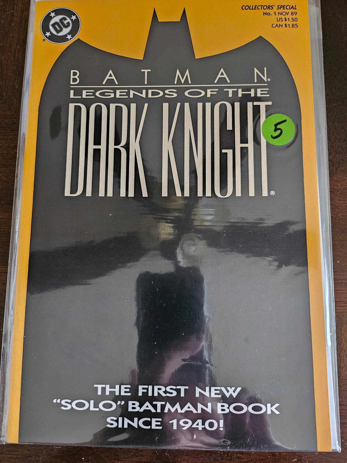 Batman: Legends of the Dark Knight – DC Comics – 1989–2007 – Volume 1 – #1 - Orange Cover
