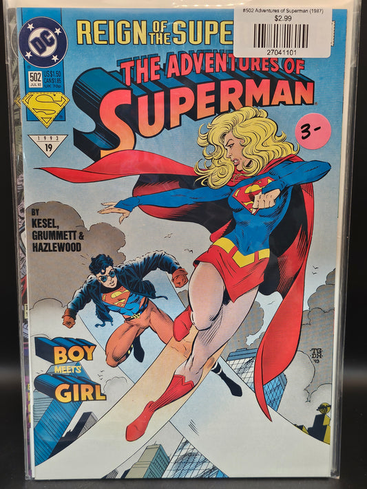#502 Adventures of Superman (1987)