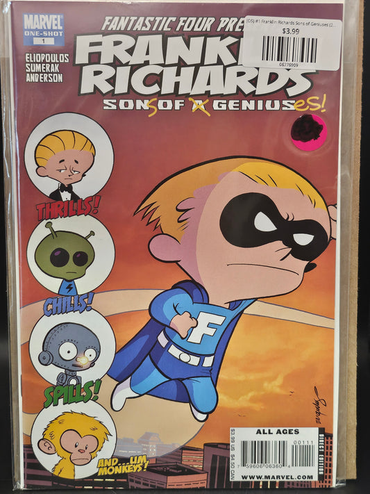 (OS) #1 Franklin Richards Sons of Geniuses (2008)