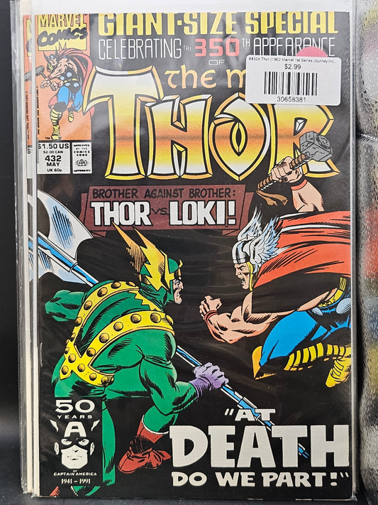#432d Thor (1962 Marvel 1st Series Journey Into Mystery)