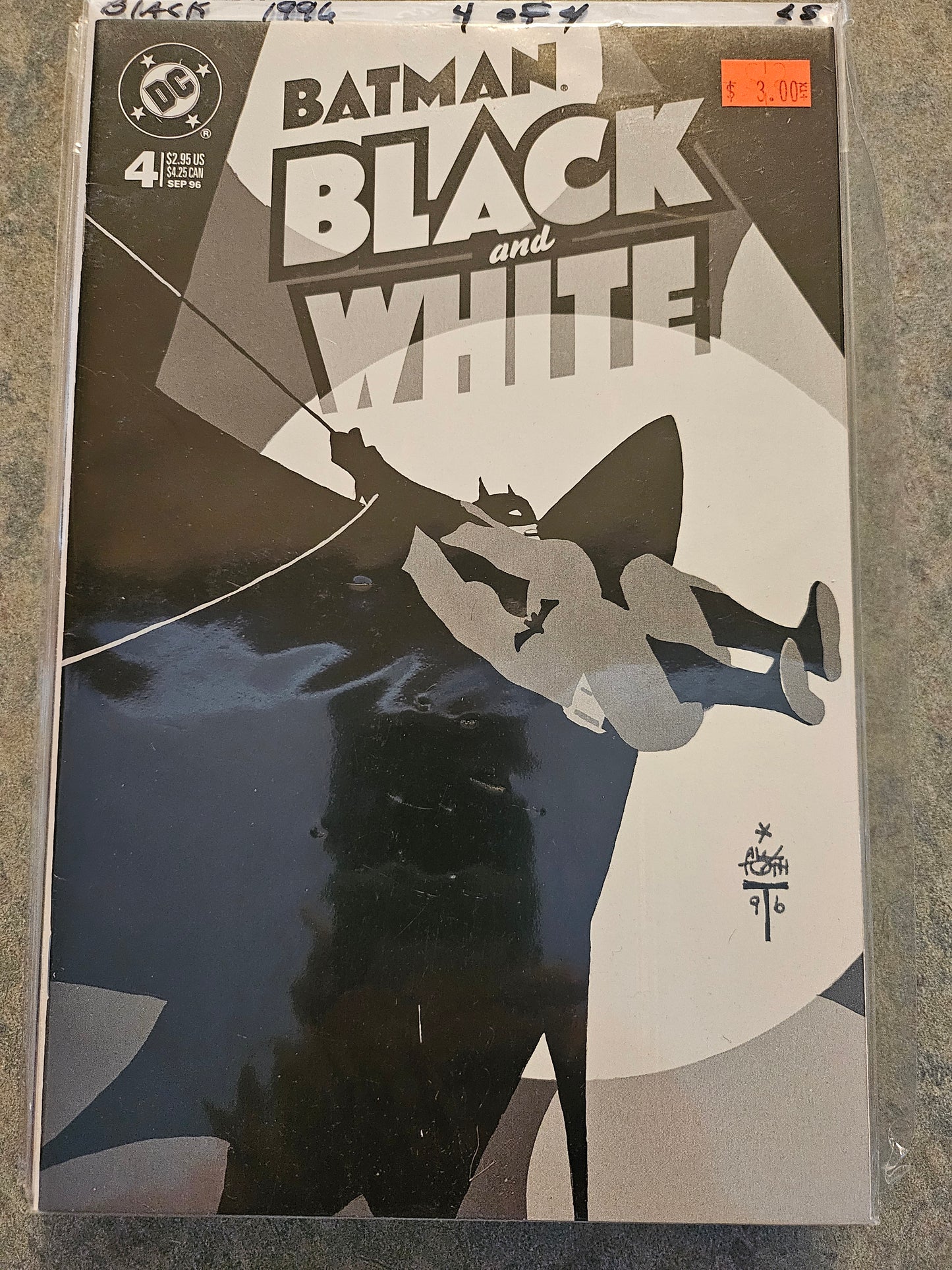 Batman: Black and White – DC Comics – (1996) – Volume 1 – Limited Series – #4 of 4