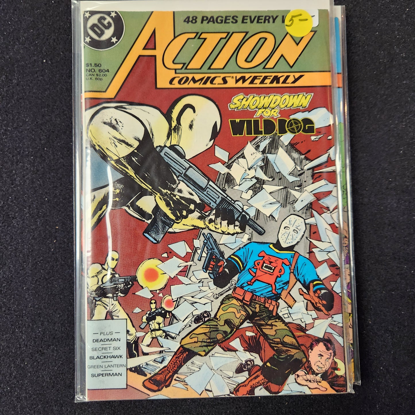 Action Comics #604 - Featuring Wild Dog (DC 1988)