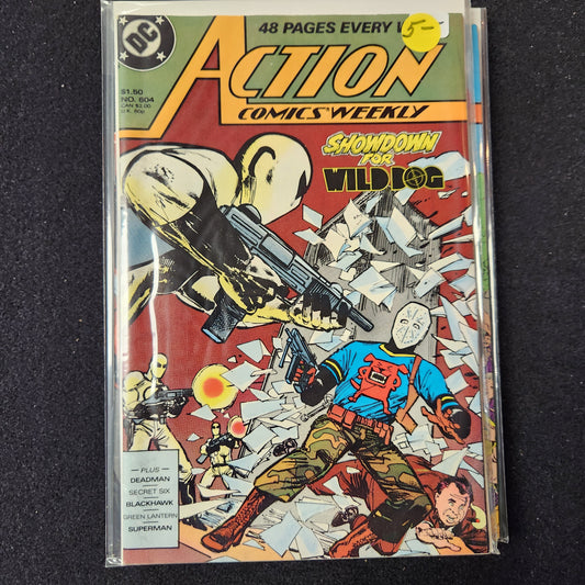 Action Comics #604 - Featuring Wild Dog (DC 1988)