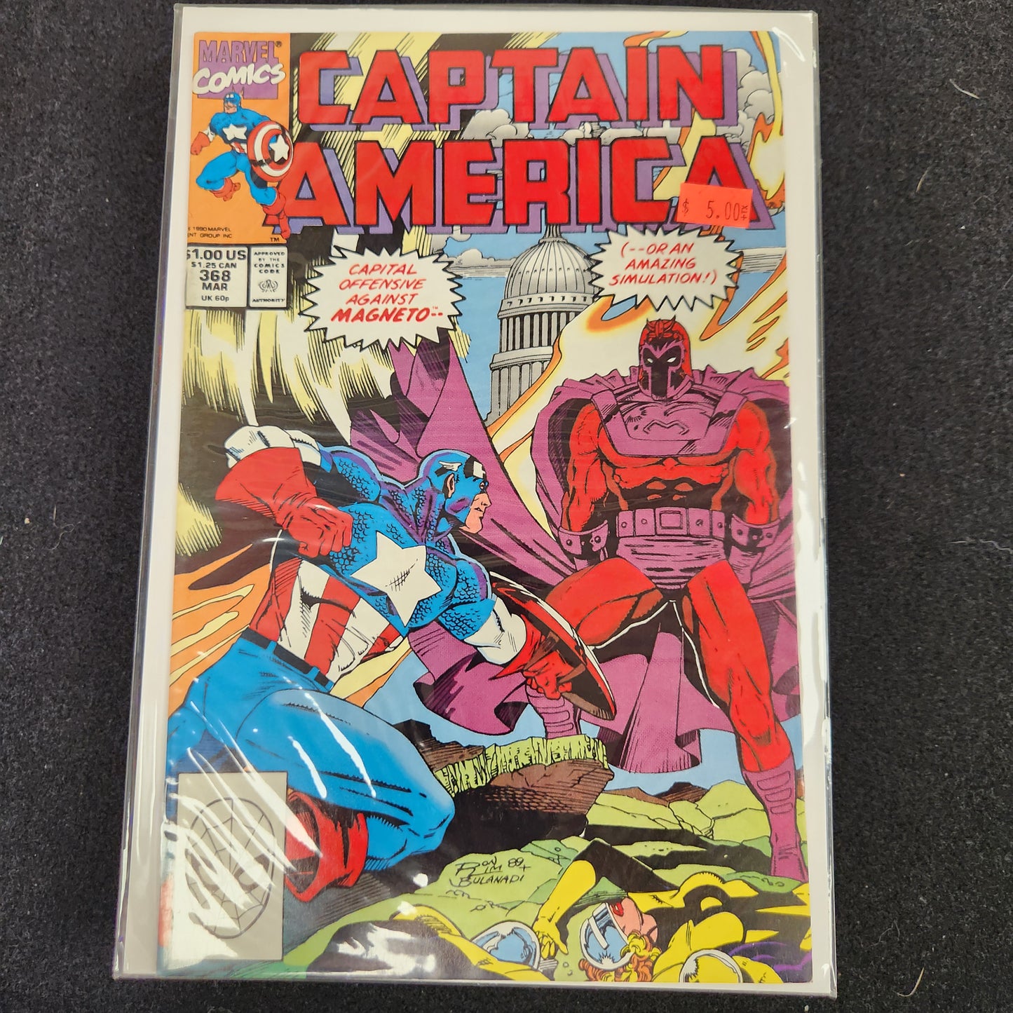 Captain America – Marvel – 1968–1996 – Volume 1 – Ongoing Series – #368