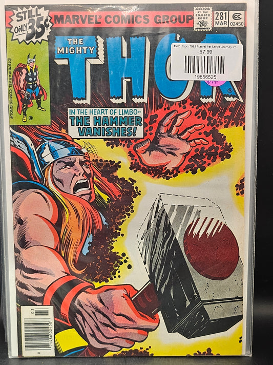 #281 Thor (1962 Marvel 1st Series Journey Into Mystery)