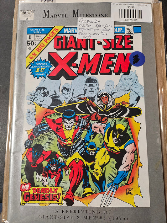 #1 Marvel Milestone Edition Giant-Size X-Men (1991)